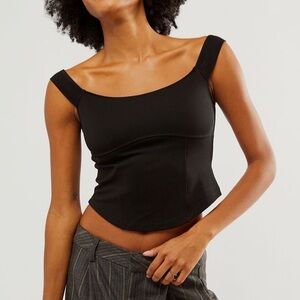 Free People Ballet Neckline Top